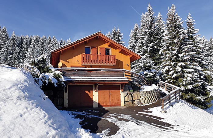 location chalet sur les pistes de Merdassier Manigod
